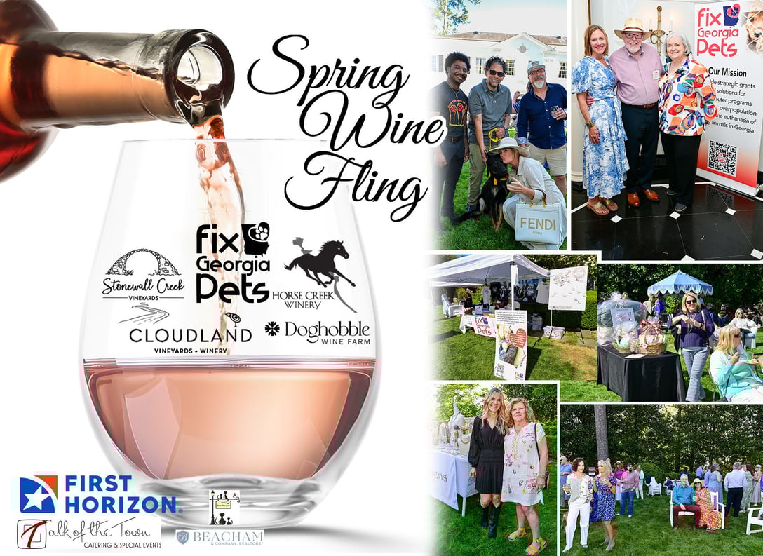 Fix Georgia Pets - Spring Wine Fling